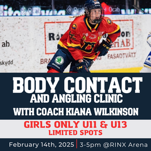 Body Contact and Angling Clinic - Feb 14th (3-5pm) SOLD OUT