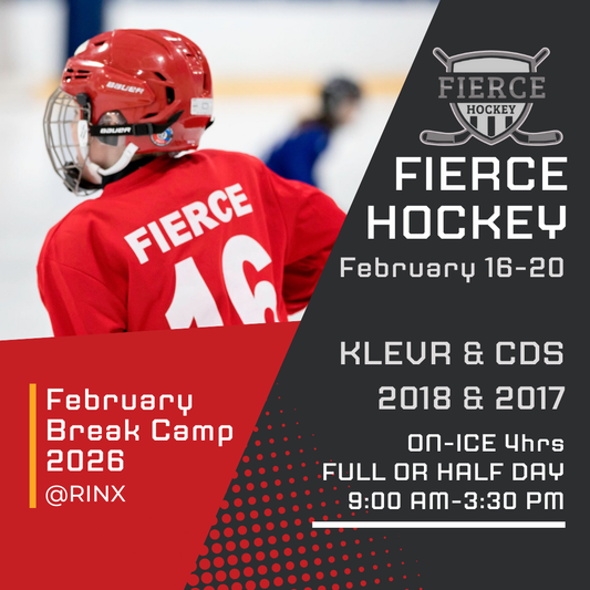 February Break (4hrs on-ice) Camp (Feb 16-20) - KLEVR, CDS 2018, 2017
