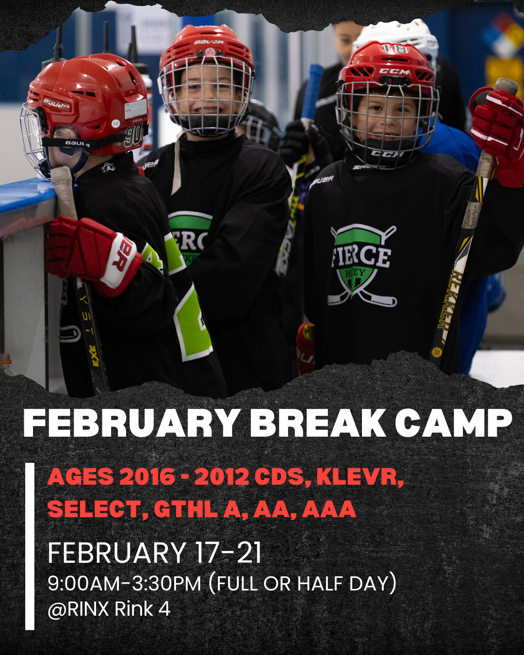 February Break Camp (Feb 17-21) 2016 - 2012