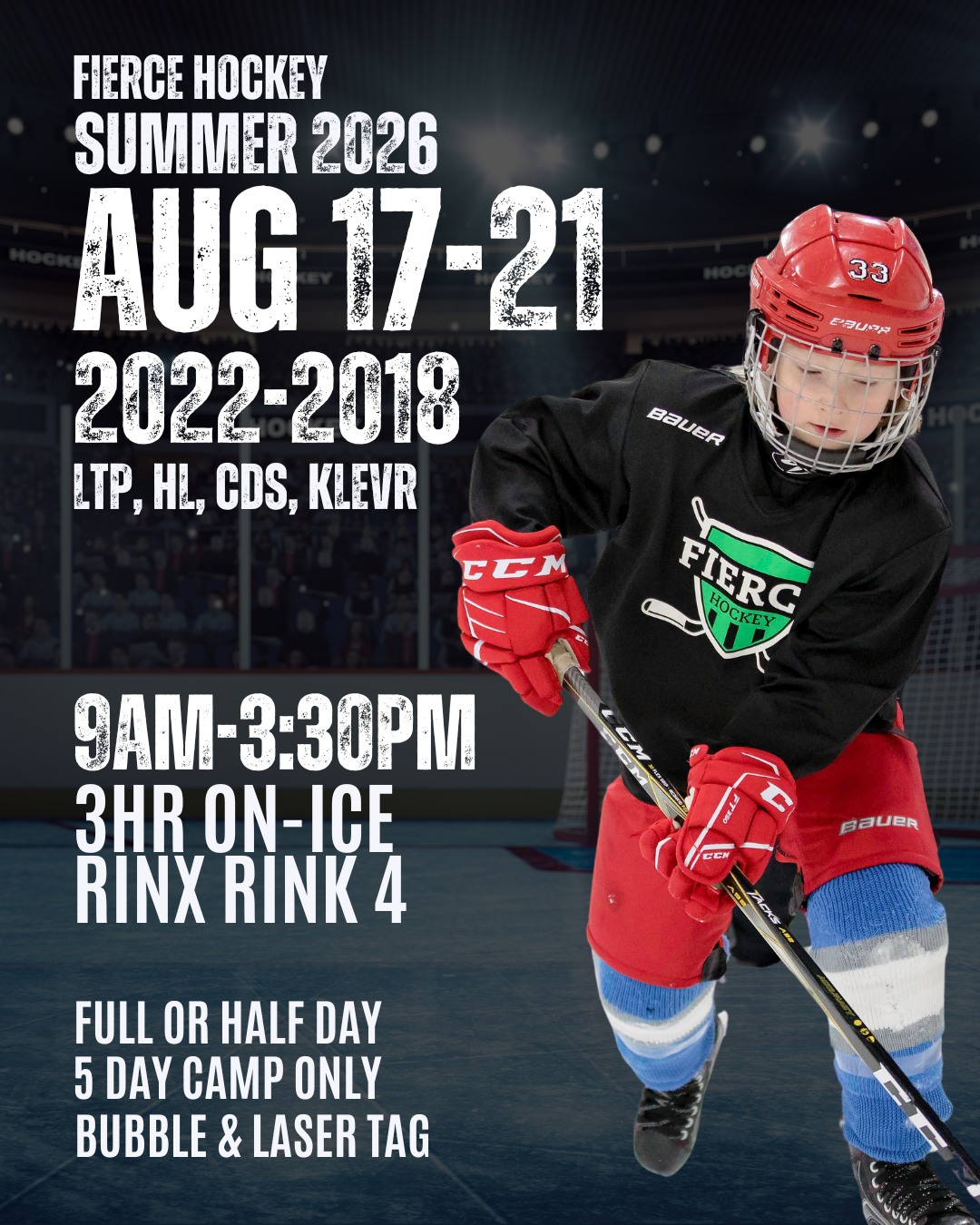 SUMMER 2026 - August 17-21 - LTP, HL, CDS, Klevr (2022-2018)