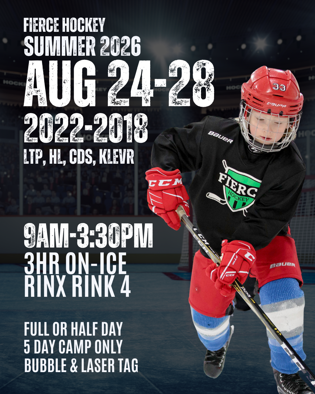 SUMMER 2026 - August 24-28 - LTP, HL, CDS, Klevr (2022-2018)