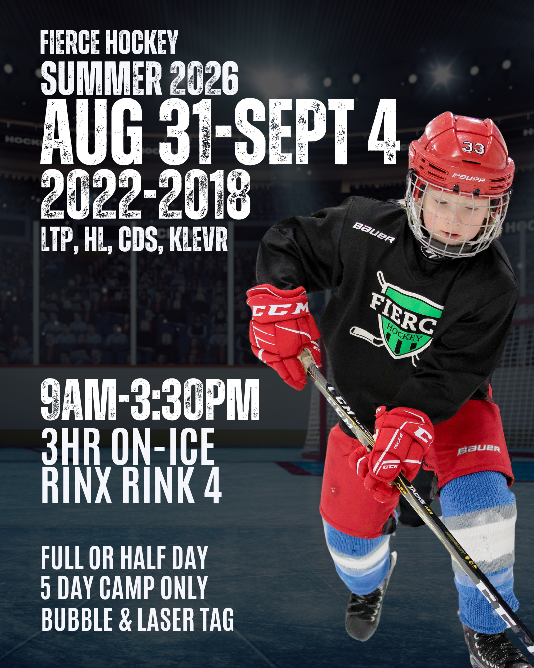 SUMMER 2026 (bonus week) - August 31 - Sept 4 - LTP, HL, CDS, KLEVR (2022-2018)