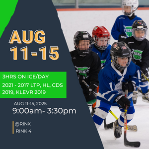 AUGUST 11 - 15 (3hrs ON ICE) 2021-2017 - LTP/HL/CDS 2019/KLEVR 2019